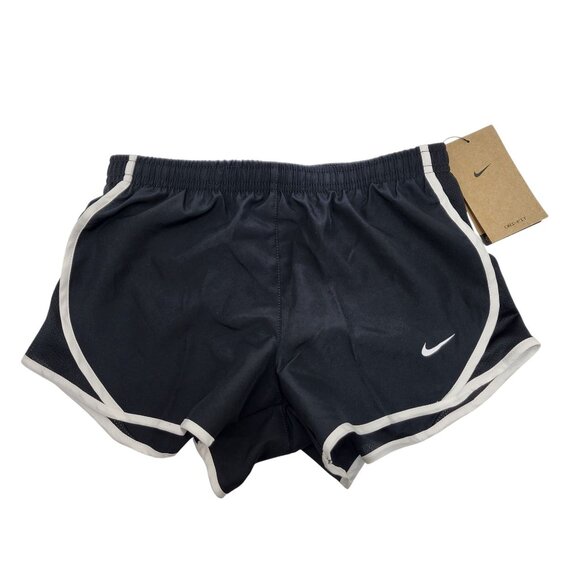 Nike Dri-Fit Womens Standard Fit Running Shorts S Black Size S - Picture 1 of 6